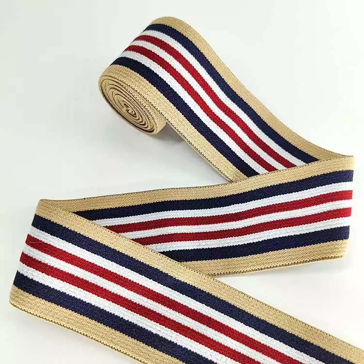 GEB200 Elastic Webbing, Jacquard Buckle Free Belt, Spandex Band; Hats, Garments