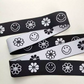 GEB183 Jacquard Elastic Webbing, Black Elastic Tape, Elastic Band; Clothes