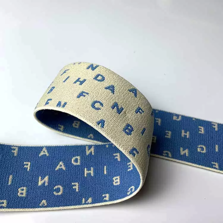GEB166 Elastic Waistband For Headgear, Jacquard Elastic Band, Polyester Elastic Band; Headgear