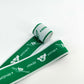 FZ-124 Green Little Bear Letters Jacquard Garments Elastic Band