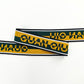 FZ-137 Colored Letters Jacquard Elastic band