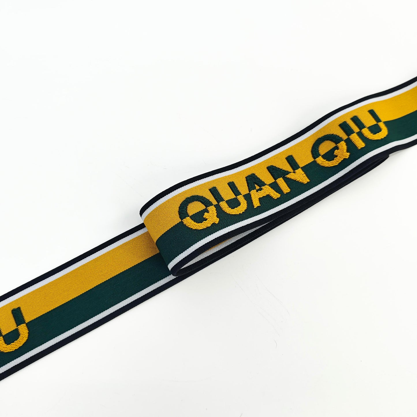 FZ-137 Colored Letters Jacquard Elastic band
