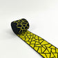 GEB251 Yellow Crack Pattern Jacquard Elastic Band